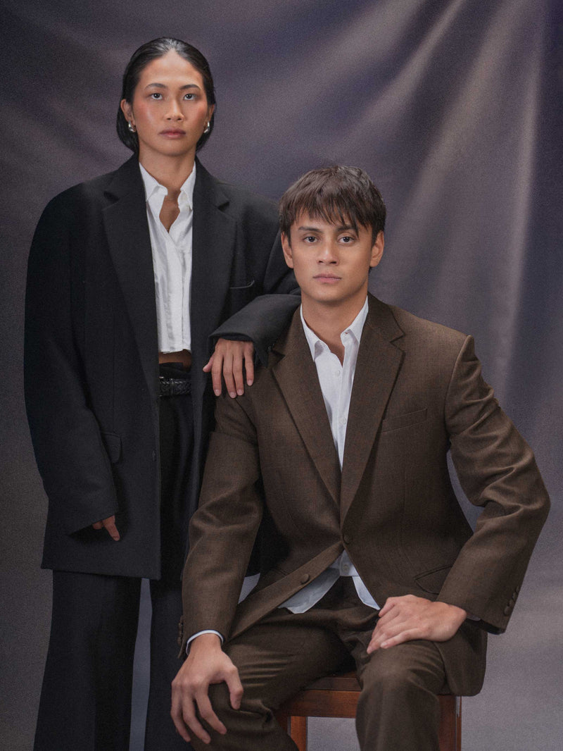 Black Suit Trousers — alternate view