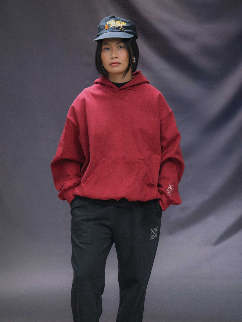 Rib Knit Hoodie